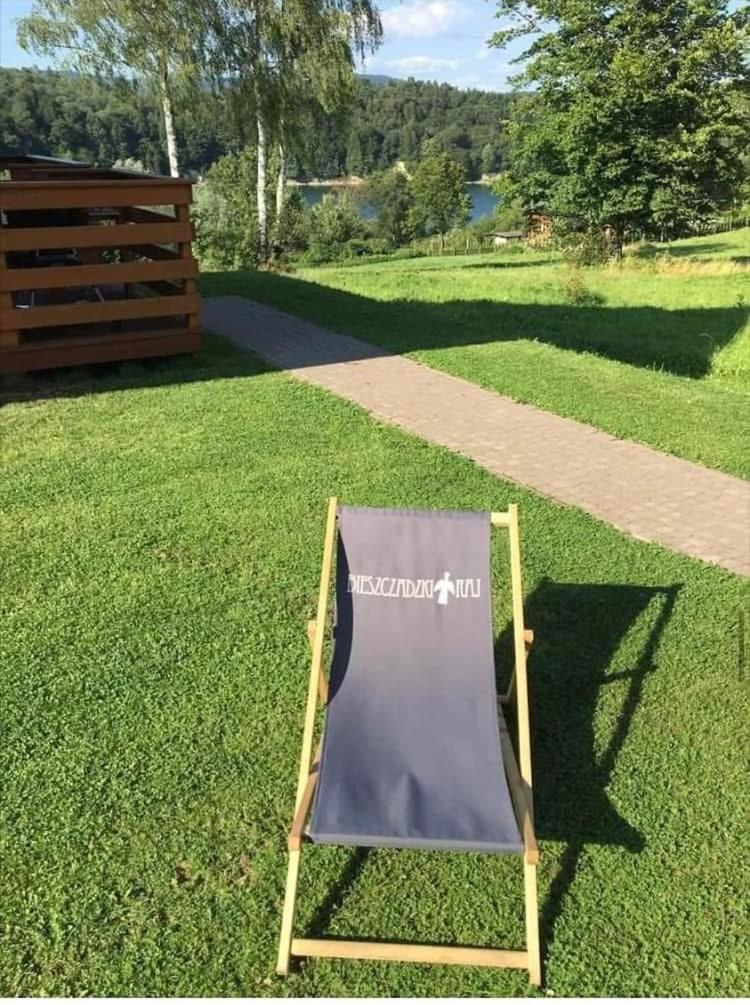 Bieszczadzki Raj Komfortowe Nad Samym Jeziorem Z Sauna I Basenem Letnim Ferienhaus
